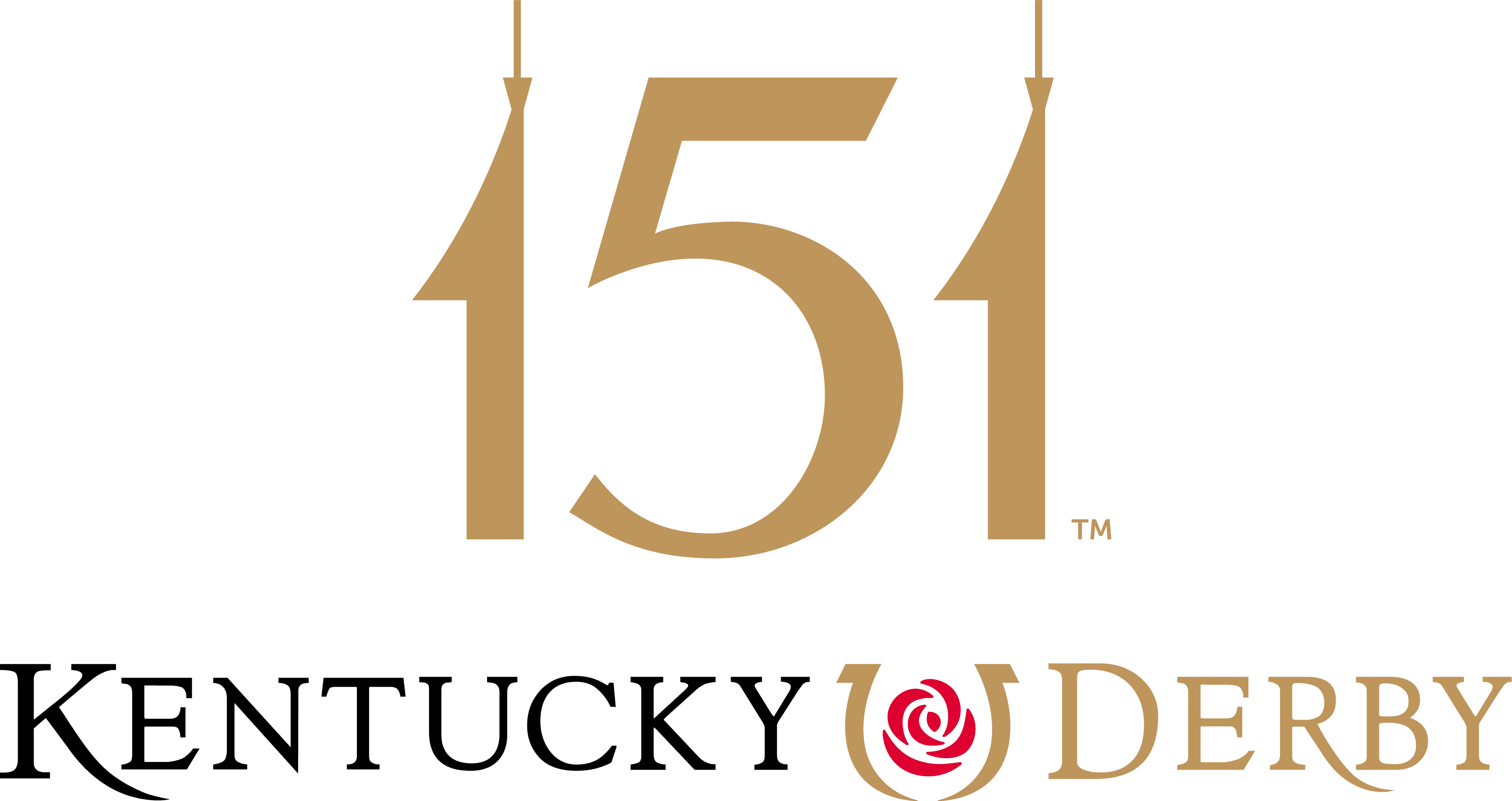 Kentucky Derby 151 2025 logo color