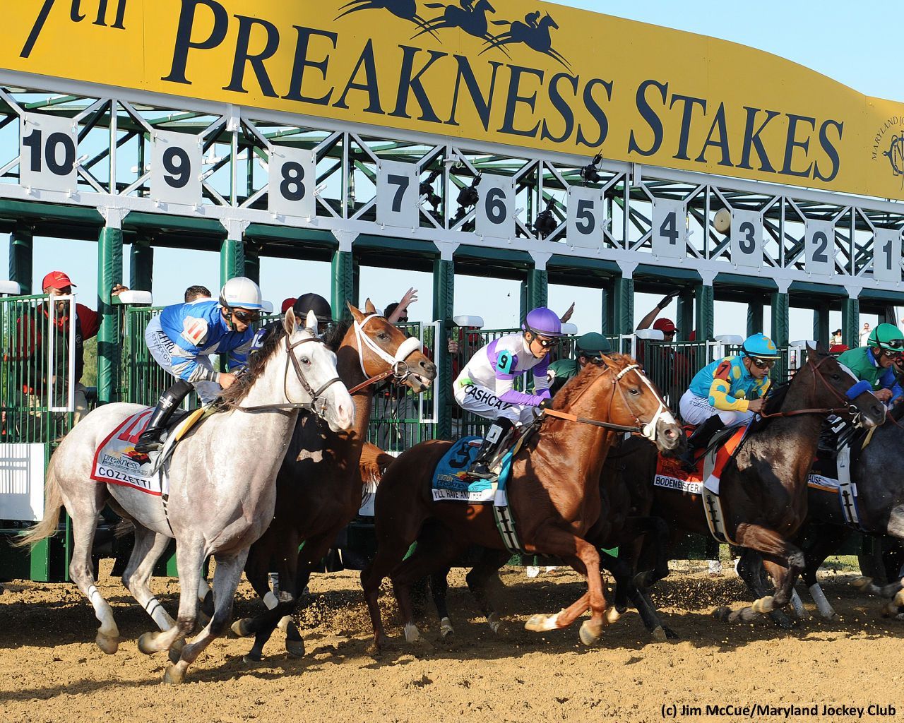 Preakness 2013: Post positions and morning line odds 